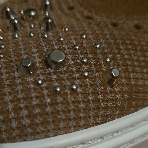 Jimmy Choo Tan Men's Sneakers with Studded Design - Picture 10 of 12